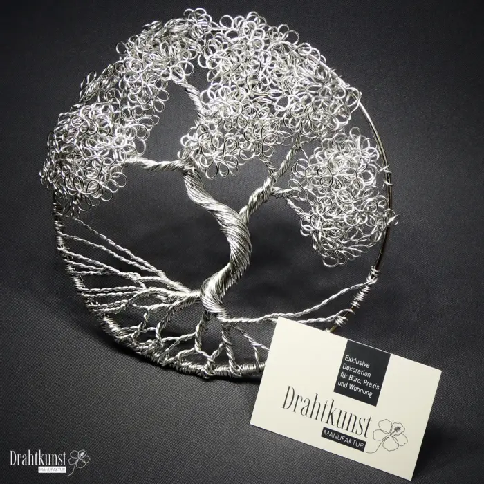 Drahtkunst 3D Drahtbaum Kunst 0419-2411-035
