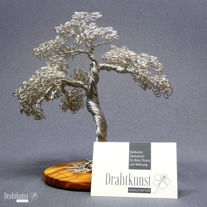 Drahtkunst Kunst Drahtbaum Bonsai