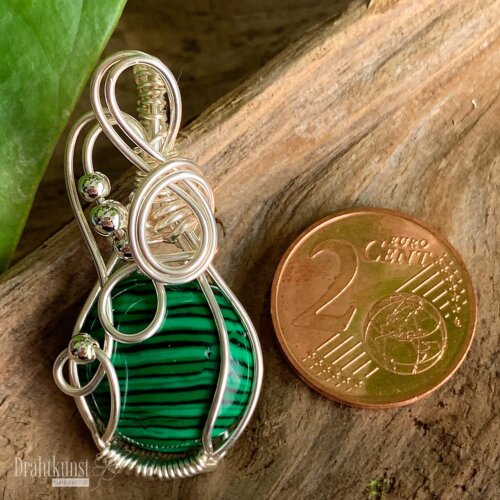 liebevoll handgefertigter Schmuck Anhänger - ein Drahtschmuck Unikat der Drahtkunst Manufaktur
