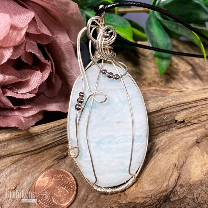 liebevoll handgefertigter Schmuck Anhänger - ein Drahtschmuck Unikat der Drahtkunst Manufaktur