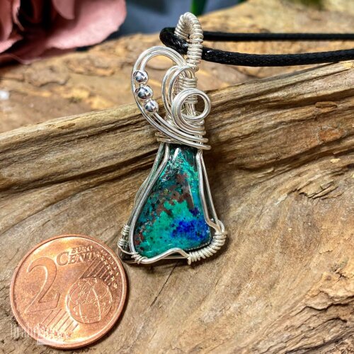 liebevoll handgefertigter Schmuck Anhänger - ein Drahtschmuck Unikat der Drahtkunst Manufaktur