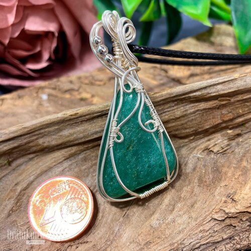 liebevoll handgefertigter Schmuck Anhänger - ein Drahtschmuck Unikat der Drahtkunst Manufaktur