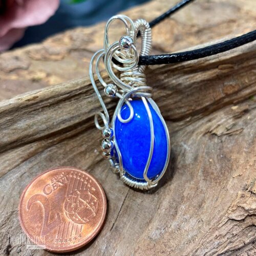 liebevoll handgefertigter Schmuck Anhänger - ein Drahtschmuck Unikat der Drahtkunst Manufaktur