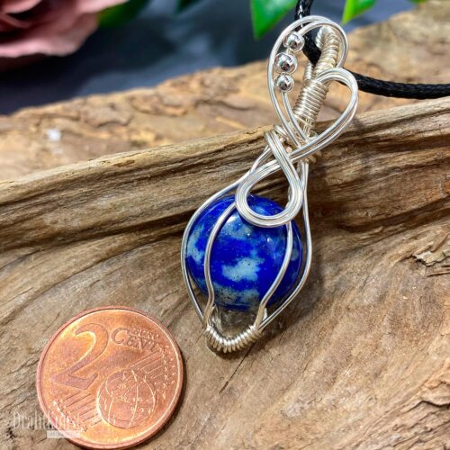 liebevoll handgefertigter Schmuck Anhänger - ein Drahtschmuck Unikat der Drahtkunst Manufaktur