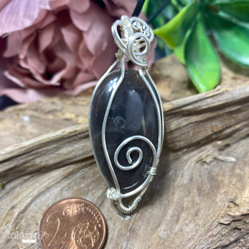 liebevoll handgefertigter Schmuck Anhänger - ein Drahtschmuck Unikat der Drahtkunst Manufaktur