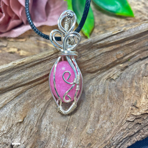 liebevoll handgefertigter Schmuck Anhänger - ein Drahtschmuck Unikat der Drahtkunst Manufaktur