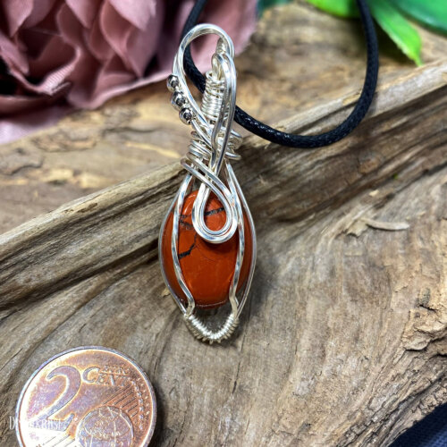 liebevoll handgefertigter Schmuck Anhänger - ein Drahtschmuck Unikat der Drahtkunst Manufaktur