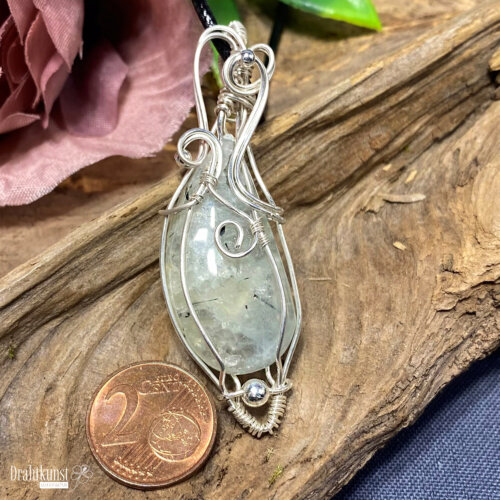 liebevoll handgefertigter Schmuck Anhänger - ein Drahtschmuck Unikat der Drahtkunst Manufaktur