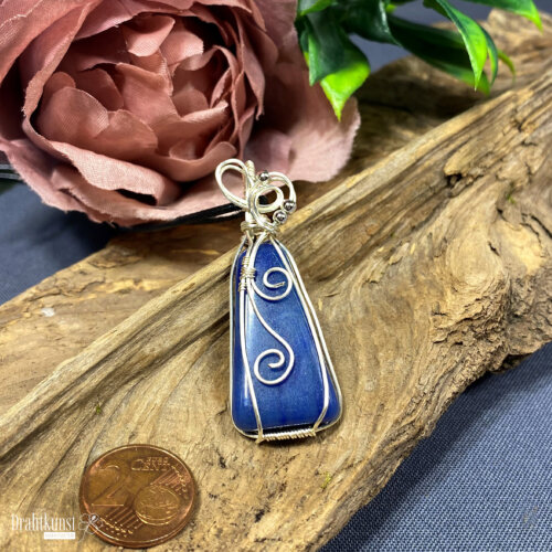 liebevoll handgefertigter Schmuck Anhänger - ein Drahtschmuck Unikat der Drahtkunst Manufaktur