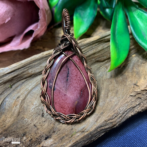 liebevoll handgefertigter Schmuck Anhänger - ein Drahtschmuck Unikat der Drahtkunst Manufaktur