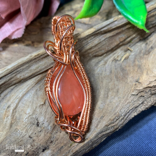 liebevoll handgefertigter Schmuck Anhänger - ein Drahtschmuck Unikat der Drahtkunst Manufaktur