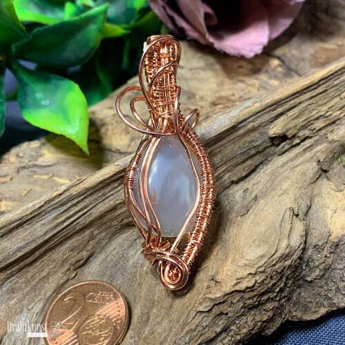 liebevoll handgefertigter Schmuck Anhänger - ein Drahtschmuck Unikat der Drahtkunst Manufaktur